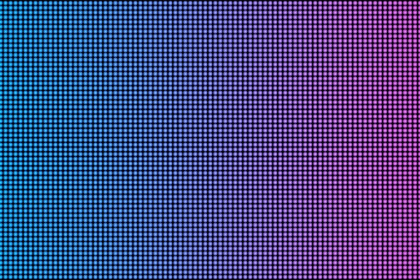 Creative vector illustration of led screen macro texture isolated on transparent background. Art design rgb diode seamless pattern. Abstract concept graphic television projection display element